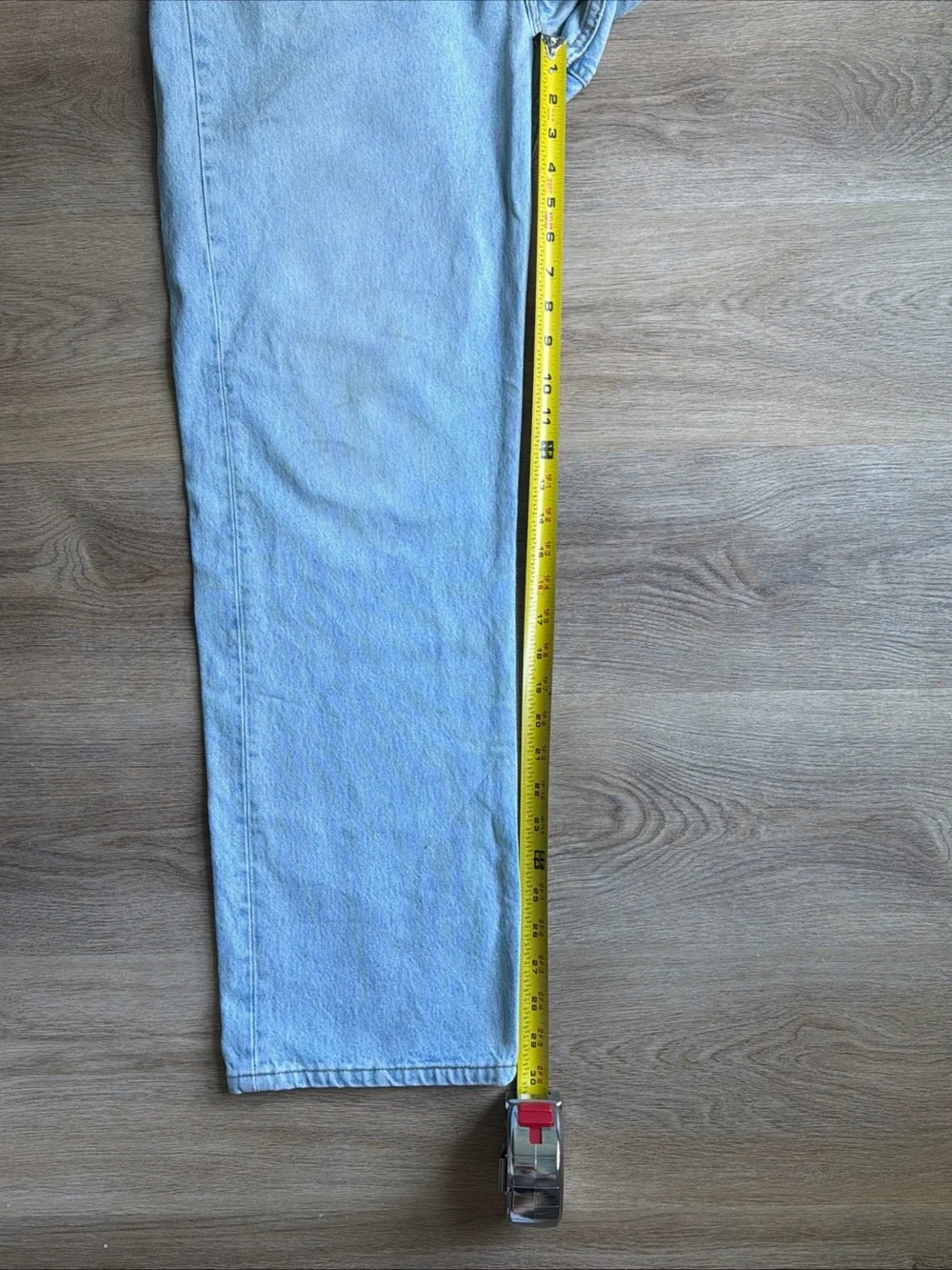 Vintage Levi’s 501 Jeans 36x30 Made in USA Late 80s Light Wash Denim Distressed
